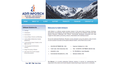 Desktop Screenshot of aditiinfotech.org